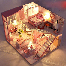 Load image into Gallery viewer, DIY Cottage Handmade House Building Attic Toys

