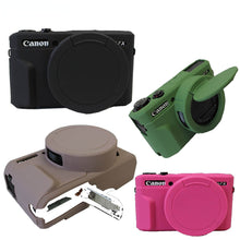 Load image into Gallery viewer, Nice Camera Video Bag For Canon G7XII G7X II G7X mark 3 G7X III G5X II Silicone Case Rubber Camera case Protective Cover Skin
