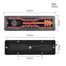 Load image into Gallery viewer, 2pcs 12V/24V Trailer Truck Caravan Boat Car Led Rear Stop Tail Light Waterproof Flow Steering Brake Reversing Traffic Fog Lamp
