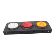 Load image into Gallery viewer, 2pcs LED 24V Tail Light Taillight Turn Signal Indicator Stop Lamp Rear Brake Light for Car Truck Trailer Caravan Three-color
