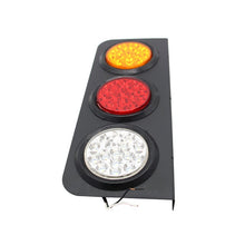 Load image into Gallery viewer, 2pcs LED 24V Tail Light Taillight Turn Signal Indicator Stop Lamp Rear Brake Light for Car Truck Trailer Caravan Three-color
