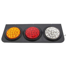 Load image into Gallery viewer, 2pcs LED 24V Tail Light Taillight Turn Signal Indicator Stop Lamp Rear Brake Light for Car Truck Trailer Caravan Three-color
