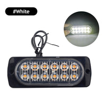 Load image into Gallery viewer, 2pcs Led Warning Light Cheap Grille Emergency Lamp Lightbar Truck Car Beacon Lamp Amber Traffic Light 12V 24V Car Light Lighting
