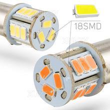 Load image into Gallery viewer, 2x 382 P21w 1156 Led Reverse White Ba15s Side Light Red Brake Tail 24V Bulbs 246 149 R5W R10W Truck HGV Campers Interior Lights

