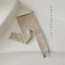 Load image into Gallery viewer, 3-12 Years 2023 New Kids Pants Girls Tights Fur Lining Warm Pantyhose Children Skinny Leggings for Winter
