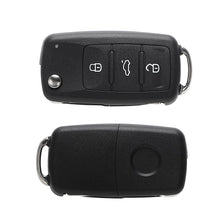 Load image into Gallery viewer, 3 Buttons Car Key Shell Remote Flip for Beetle/Caddy/Eos/Golf/Jetta/Polo/Scirocco/Tiguan/Touran/UP For Blank Keys Cover Case
