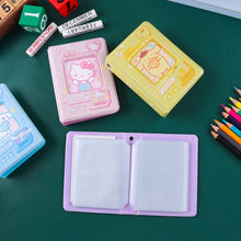 Load image into Gallery viewer, 3 Inch 40 Pockets Kawaii Photocard Holder Keychain Kpop Card Binder Photocards Live Instax Mini Photo Album for Slides Scrapbook
