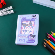 Load image into Gallery viewer, 3 Inch 40 Pockets Kawaii Photocard Holder Keychain Kpop Card Binder Photocards Live Instax Mini Photo Album for Slides Scrapbook

