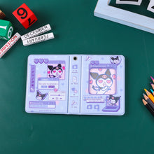 Load image into Gallery viewer, 3 Inch 40 Pockets Kawaii Photocard Holder Keychain Kpop Card Binder Photocards Live Instax Mini Photo Album for Slides Scrapbook
