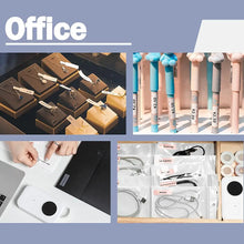 Load image into Gallery viewer, 3 Rolls/Box Phomemo White/Transparency Thermal Label D30 Paper Sticker BPA-Free for D30 Portable Self-adhesive Label Printer

