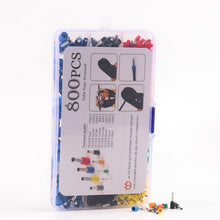Load image into Gallery viewer, 300/800PCS/Boxed VE Tubular Crimp Terminal Electrical Wire Insulated Terminator Block Cord End Connector Crimping Terminals Kit
