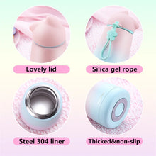 Load image into Gallery viewer, 300ml Gradient Cat Modelling Vacuum Flasks Travel Shopping Coffee Mug Stainless steel304 Bottle Lady Portable Thermos Cup
