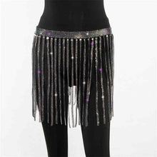 Load image into Gallery viewer, Females Belts Long Tassel Chain Wedding Bridal Waist Band Women Fringe Belt Waistband

