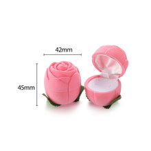 Load image into Gallery viewer, 35 Styles Velvet Gift Box for Jewellery Ring Box Jewelry Gift Box Earrings Organizer Ring Container Jewelry Findings Holder
