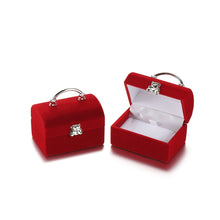 Load image into Gallery viewer, 35 Styles Velvet Gift Box for Jewellery Ring Box Jewelry Gift Box Earrings Organizer Ring Container Jewelry Findings Holder
