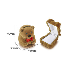 Load image into Gallery viewer, 35 Styles Velvet Gift Box for Jewellery Ring Box Jewelry Gift Box Earrings Organizer Ring Container Jewelry Findings Holder
