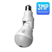 Load image into Gallery viewer, 360 Wifi Panorama Camera Lamp 3MP Panoramisch Night Vision Two Way Audio Home Security Video Surveillance Fisheye Lamp Wifi Camera
