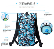 Load image into Gallery viewer, Men's outdoor double shoulder cycling backpack sports water bag backpack
