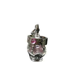 Load image into Gallery viewer, Puella Magi Madoka Magica Soul Gem Necklace Crystal Pendant Ring Cosplay Costumes Lovers Jewelry Set Accessoies Prop
