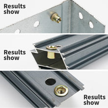 Load image into Gallery viewer, 36Pcs Nuts Riveter Tool Mandrel Hand Rivet Nut Gun Head Iron Galvanized Aluminum Alloy Stainlesssteel Nut M3 M4 M5 M6 M8 M10
