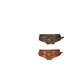Load image into Gallery viewer, Fashion Girdle Match with Coat Waist Pin Buckle Real Bandwidth Girdle Belt
