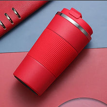 Load image into Gallery viewer, 380ml/510ml Double Stainless Steel 304 Coffee Thermos Mug Leak-Proof Non-Slip Car Vacuum Flask Travel Thermal Cup Water Bottle
