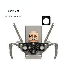 Load image into Gallery viewer, Kdl823 TV Man Titan Toilet Man Doctor Stereo Special Worker Assembling Minifigures Building Blocks Ornaments
