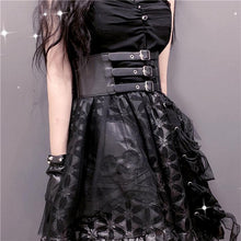 Load image into Gallery viewer, Fashion Corset Punk Goth Goth Retro Outdoor Wear Seal Waist Cool Belt Wide Corset Female

