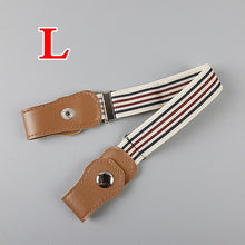 Load image into Gallery viewer, Children Kids Anti Deduction Belts Jeans Waistband Stretch Waist Belt Buckle Free Elastic
