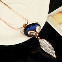 Load image into Gallery viewer, Women's Pendant Crystal Necklace Jewelry Sweater Accessories Pendant for girls
