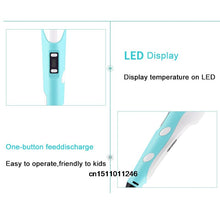 Load image into Gallery viewer, 3D Pen DIY Drawing Pen With LCD Screen Compatible PLA Filament Toys Safe Paiting for Children Kids Christmas Birthday Gift
