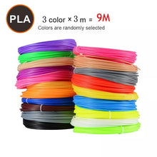 Load image into Gallery viewer, 3D Pen Filament 100m x 20 color  Printing Material  PLA 1.75mm Plastic Refill for 3D Impresora Drawing Printer Pen for Child
