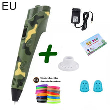 Load image into Gallery viewer, 3D Pen Kids Creative 3D Drawing Printing Pen with PLA Filament Kids Toys Christmas Birthday Gift
