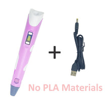 Load image into Gallery viewer, 3D Pen Printing Pencils OLED Display Gel Art Craft Printer PLA ABS Filament 3D Drawing Print For Kids/Adults Creative Draw Paint
