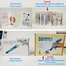 Load image into Gallery viewer, 3D Pen for Children 3D Drawing Printing Pen with LCD Screen Compatible PLA Filament Toys for Kids Christmas Birthday Gift
