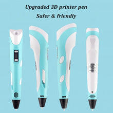 Load image into Gallery viewer, 3D Pen for Children 3D Drawing Printing Pen with LCD Screen Compatible PLA Filament Toys for Kids Christmas Birthday Gift
