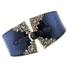 Load image into Gallery viewer, Home Supplies Pin Buckle Women Fashion Elastic Wide Belt Elastic Crocodile Belt
