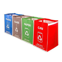 Load image into Gallery viewer, Separate Recycling Waste Bin Bags for Kitchen Recycle Garbage Trash Sorting Bins Organizer Waterproof
