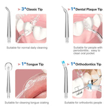 Load image into Gallery viewer, 4 pcs/set Replaceable Oral Dental Nozzles for Oral Irrigator 0ral irrigator
