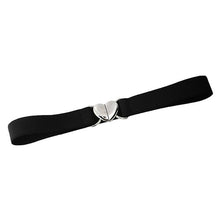 Load image into Gallery viewer, Women Elastic Belts Love Heart Metal Buckle Waist Dress Coat Sweater Decorative Waistband Accessories
