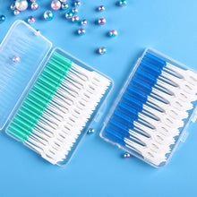 Load image into Gallery viewer, 40Pcs/set Silicone Interdental Brushes Super Soft Dental Cleaning Brush Teeth Care Dental Floss Toothpicks Oral Tools 0ral irrigator
