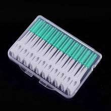 Load image into Gallery viewer, 40Pcs/set Silicone Interdental Brushes Super Soft Dental Cleaning Brush Teeth Care Dental Floss Toothpicks Oral Tools 0ral irrigator
