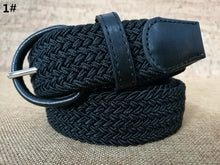 Load image into Gallery viewer, Elastic Casual Weaving Belt Men's Anti-Allergy Belt Korean Style Women's

