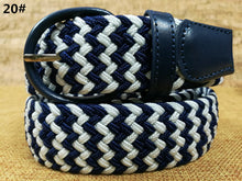 Load image into Gallery viewer, Elastic Casual Weaving Belt Men's Anti-Allergy Belt Korean Style Women's
