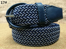 Load image into Gallery viewer, Elastic Casual Weaving Belt Men's Anti-Allergy Belt Korean Style Women's
