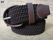 Load image into Gallery viewer, Elastic Casual Weaving Belt Men's Anti-Allergy Belt Korean Style Women's
