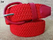 Load image into Gallery viewer, Elastic Casual Weaving Belt Men's Anti-Allergy Belt Korean Style Women's
