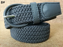 Load image into Gallery viewer, Elastic Casual Weaving Belt Men's Anti-Allergy Belt Korean Style Women's
