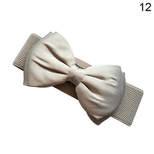 Load image into Gallery viewer, Women Belt Long Section Of the Circle Soft Leather Bowknot Body Shaping Bands Wide Belts
