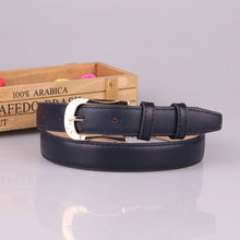 Load image into Gallery viewer, Korean Style Versatile Women's Wide Belt PU Leather Decorative Pin Buckle Casual Belt Women
